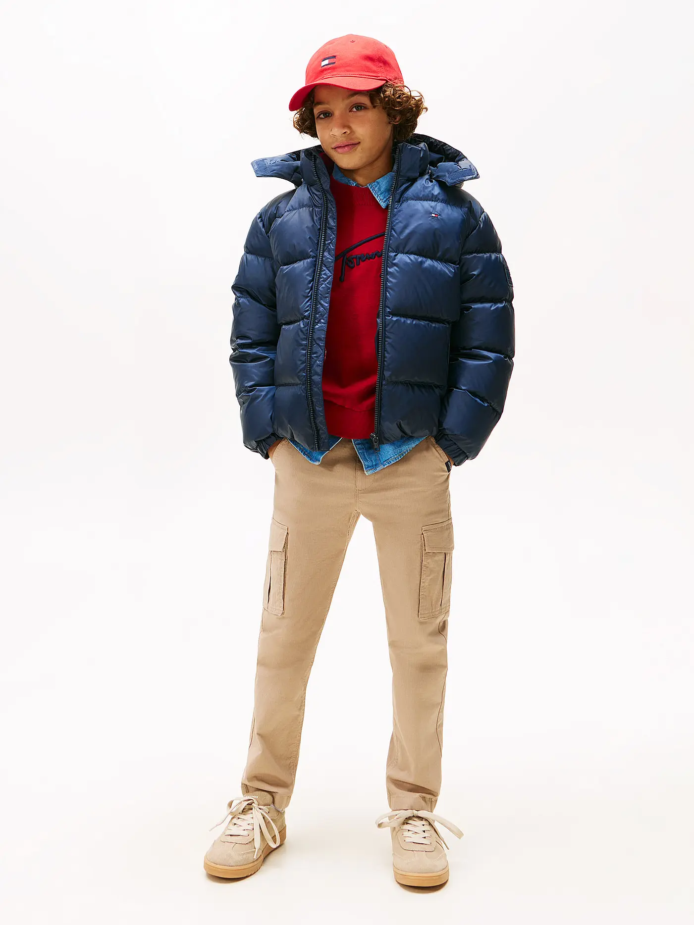 TOMMY HILFIGER | Jungen Jacke | dunkelblau
